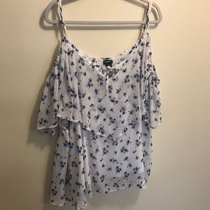 Torrid Cold Shoulder Top